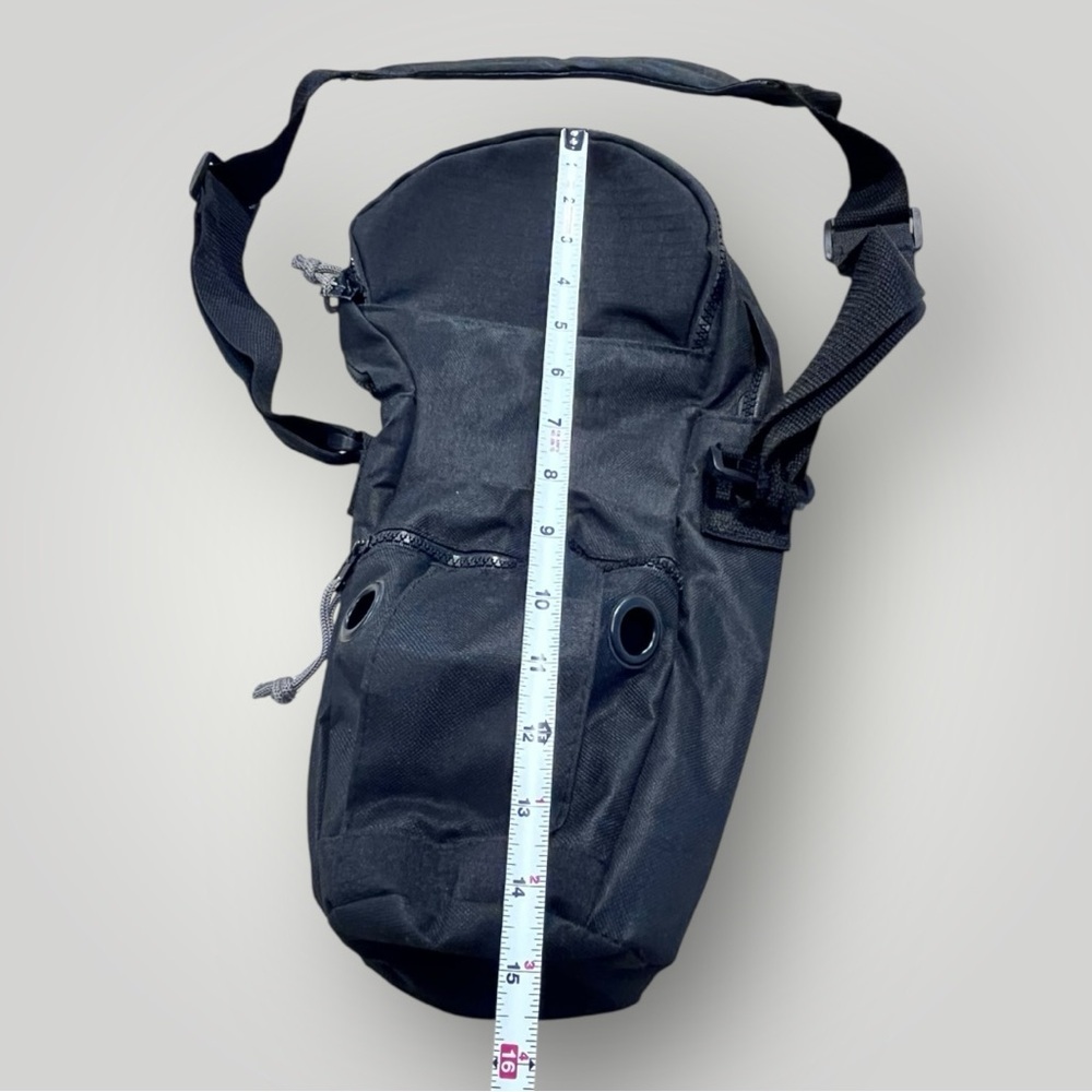 Black Portable Oxygen Tank Cylinder Bag - Picture 2 of 10